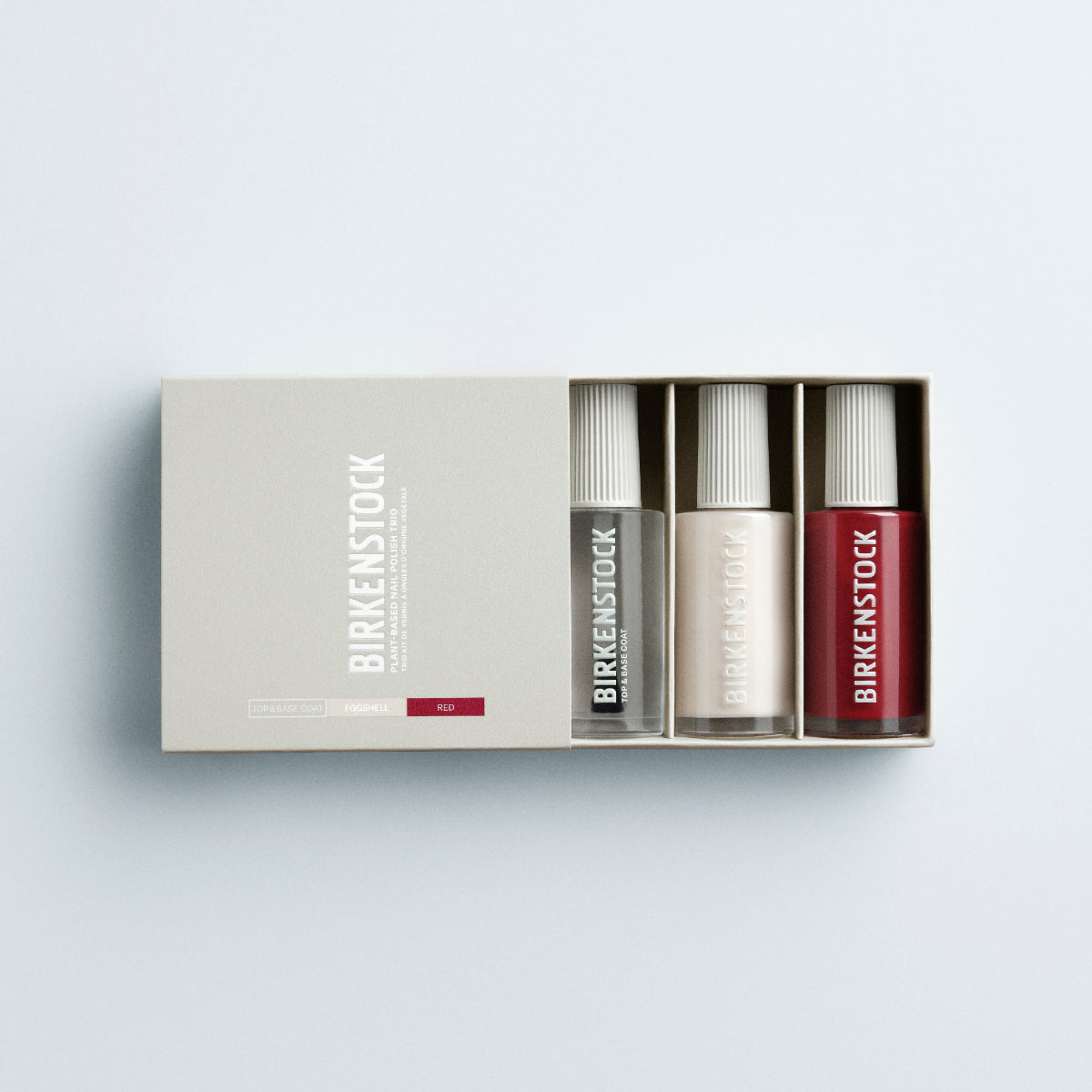 Birkenstock Plant-Based Nail Polish Trio Red - Image 1