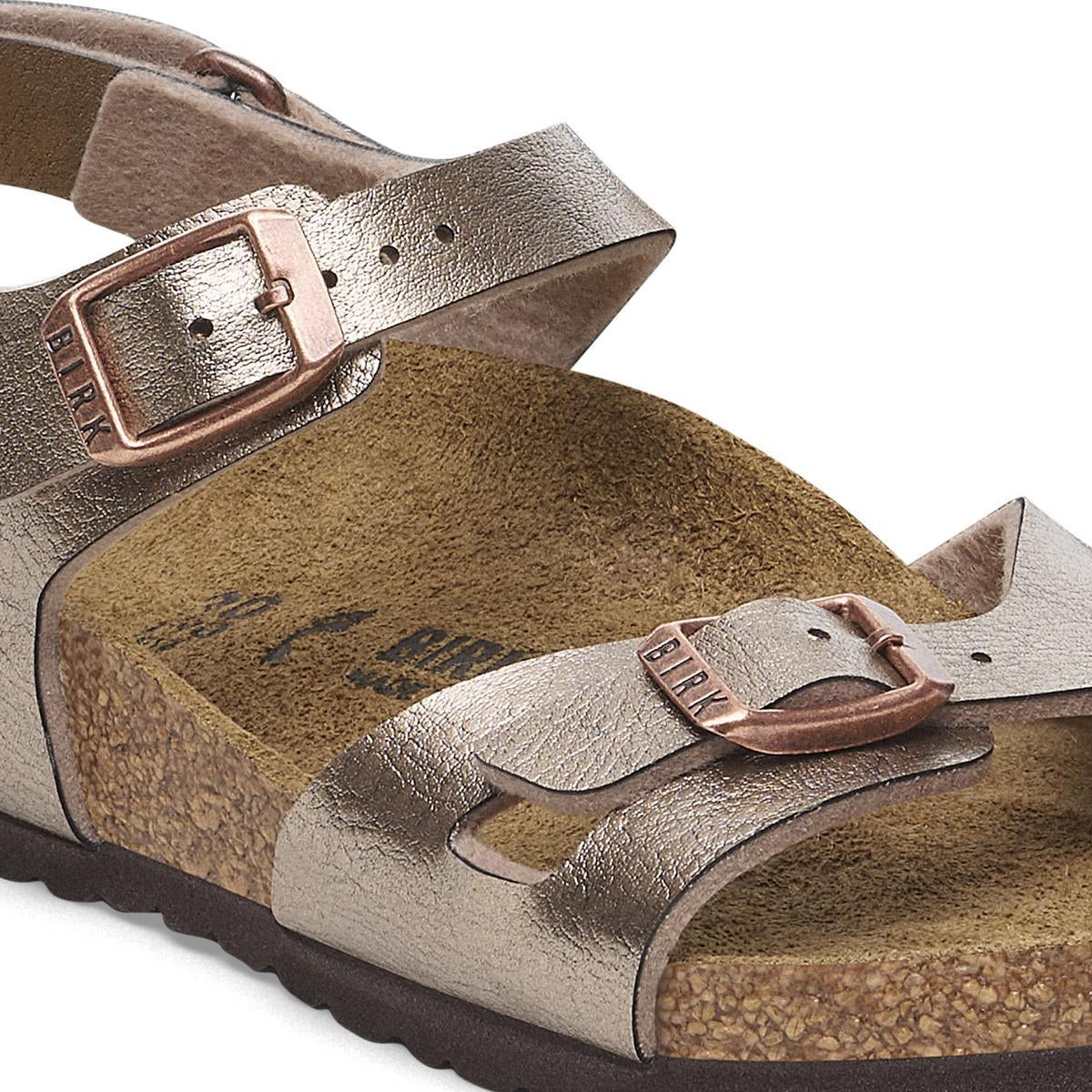 Rio Kids Birko-Flor in Graceful Taupe – Birkenstock NZ