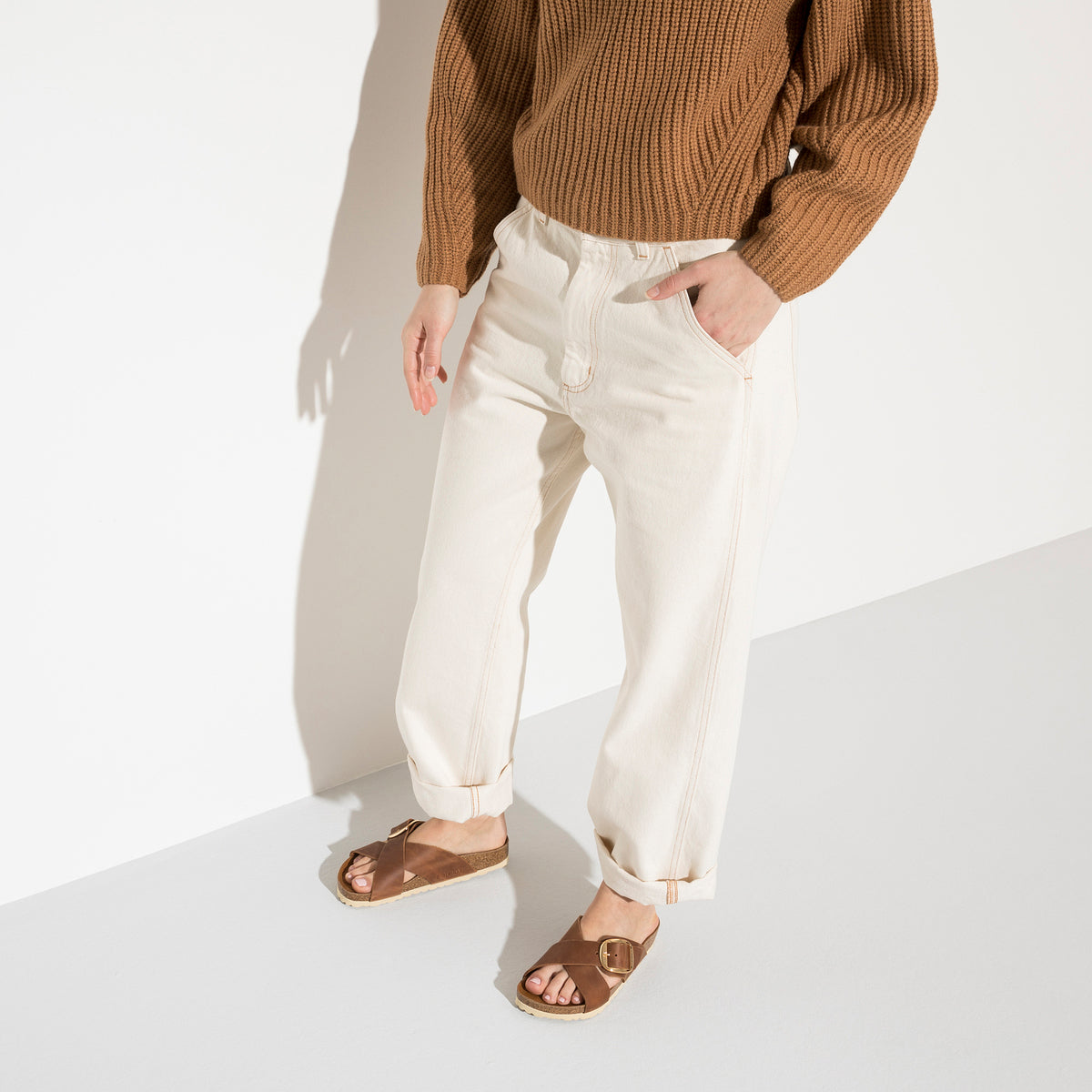Birkenstock Siena Big Buckle Cognac - Image 2