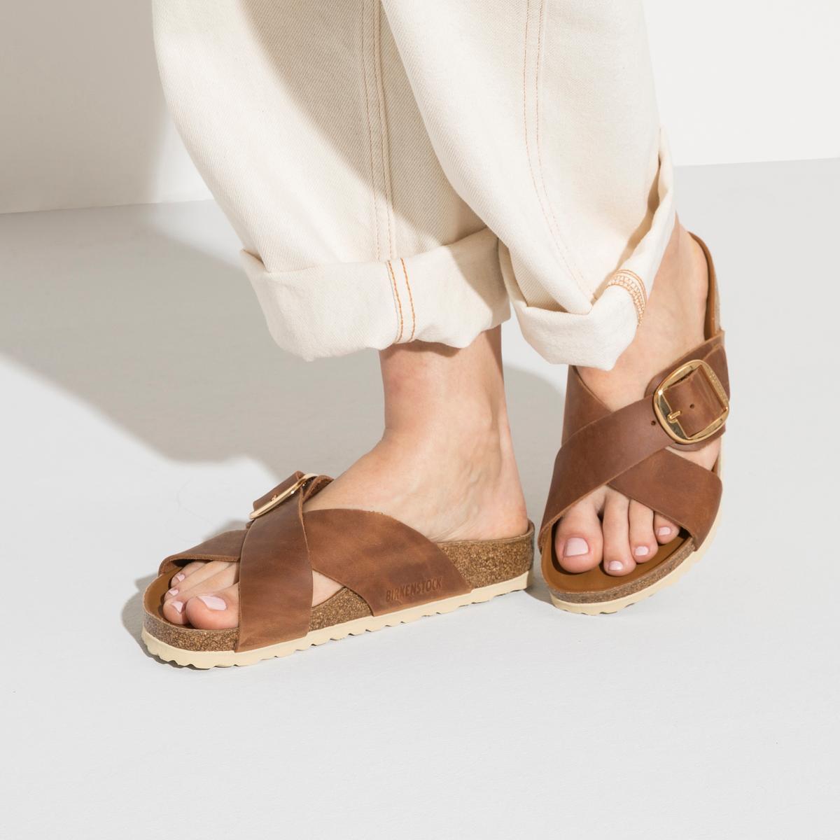Birkenstock Siena Big Buckle Cognac - Image 3