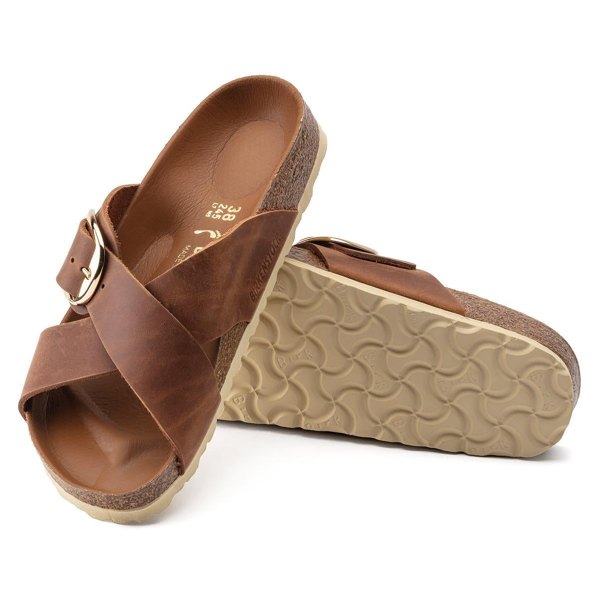Birkenstock Siena Big Buckle Cognac - Image 4