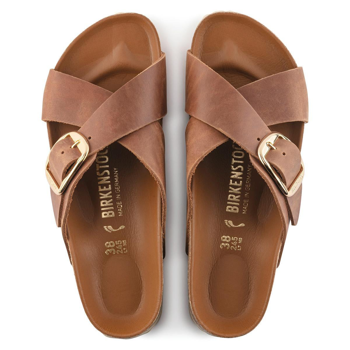 Birkenstock Siena Big Buckle Cognac - Image 7