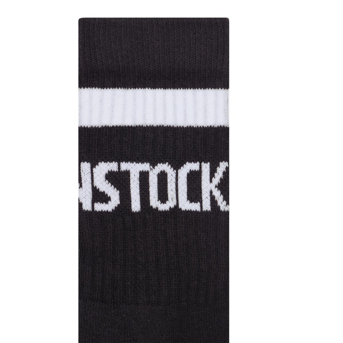 Birkenstock Cotton Tennis Socks Black - Image 2