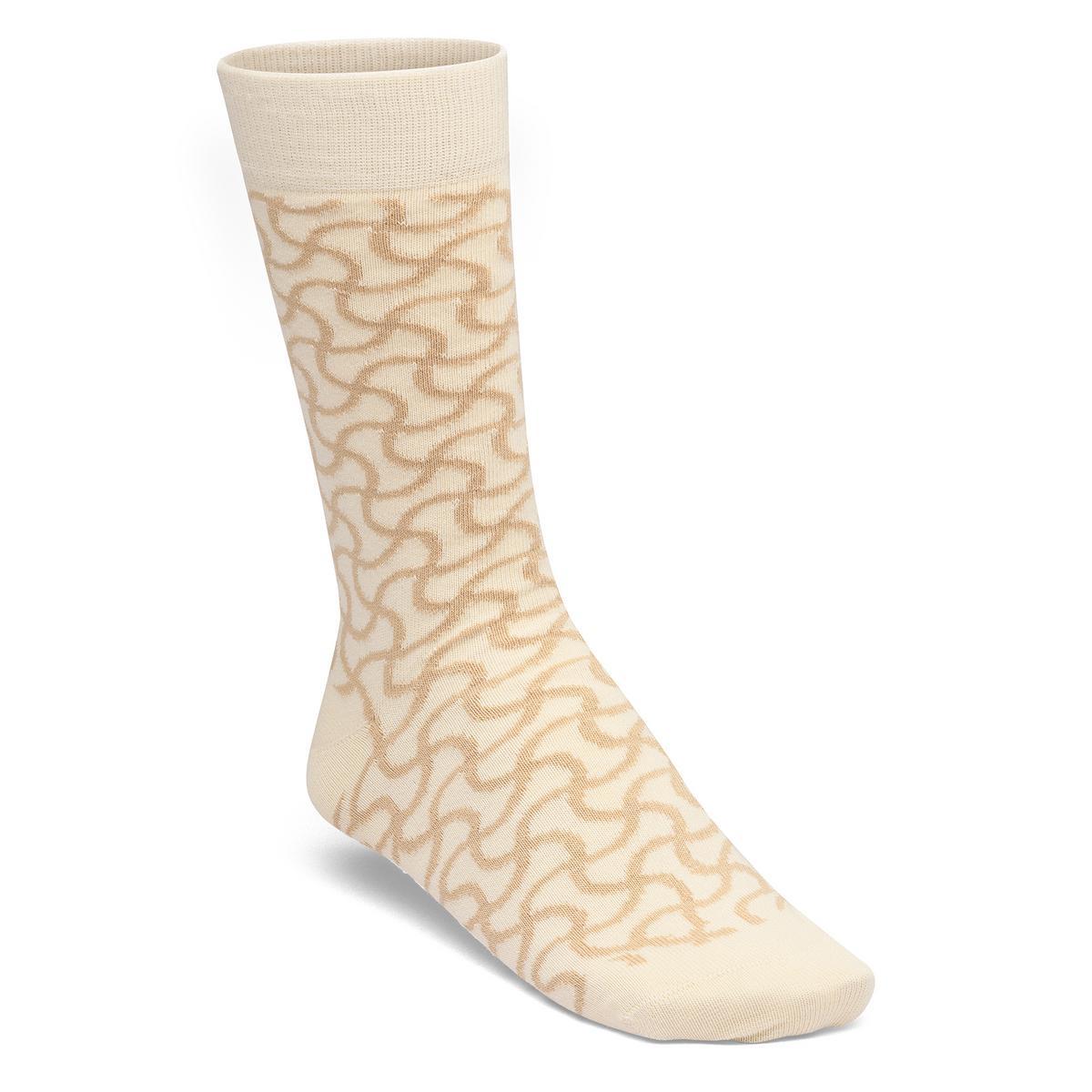 Birkenstock Cotton Sole Socks Eggshell - Image 1