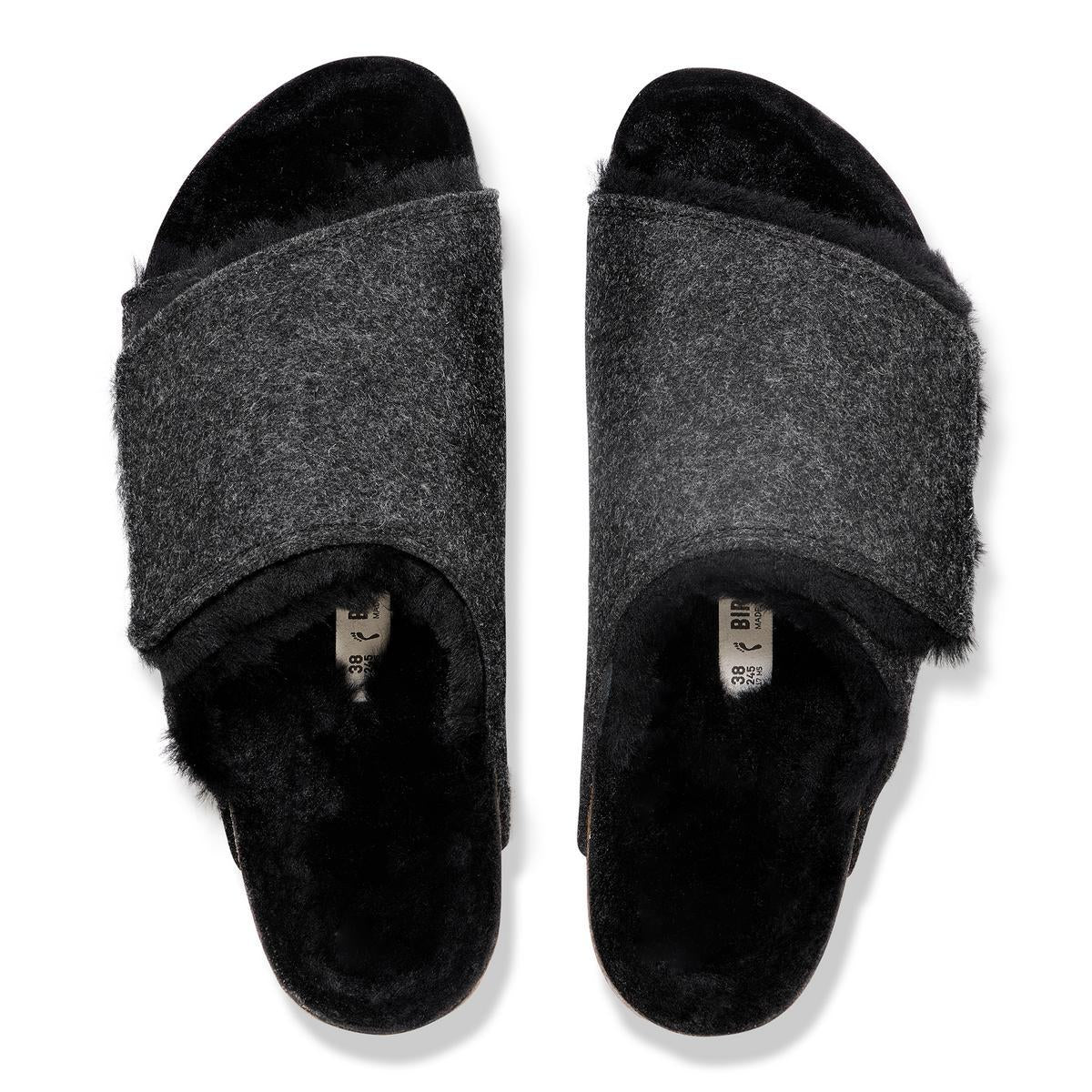 Birkenstock Solana Shearling Anthracite - Image 5