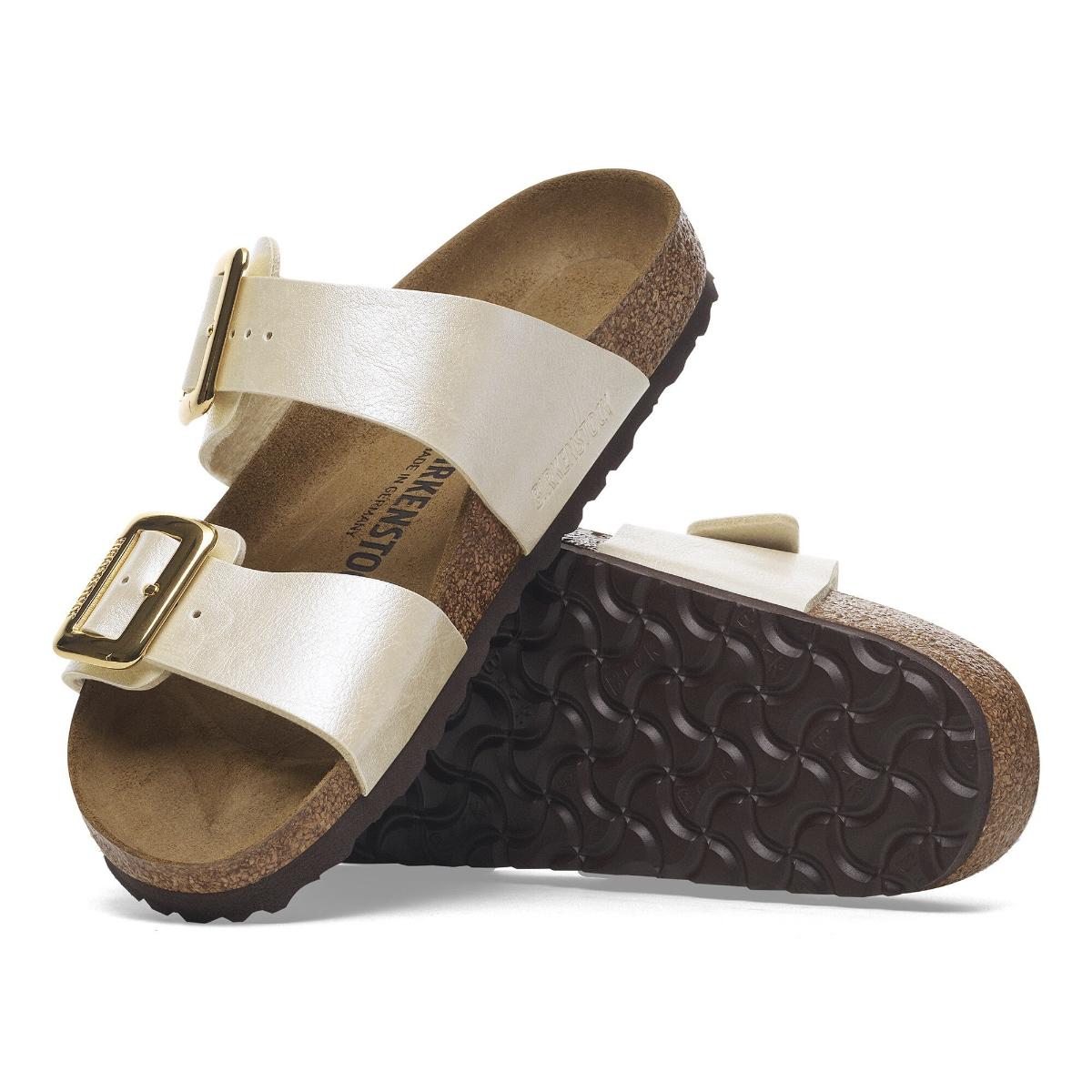 Birkenstock Sydney Cushion Buckle Pearl White - Image 4