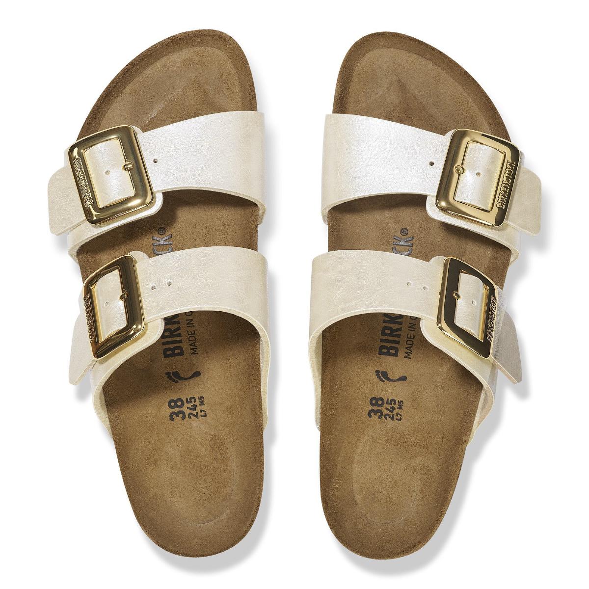 Birkenstock Sydney Cushion Buckle Pearl White - Image 5