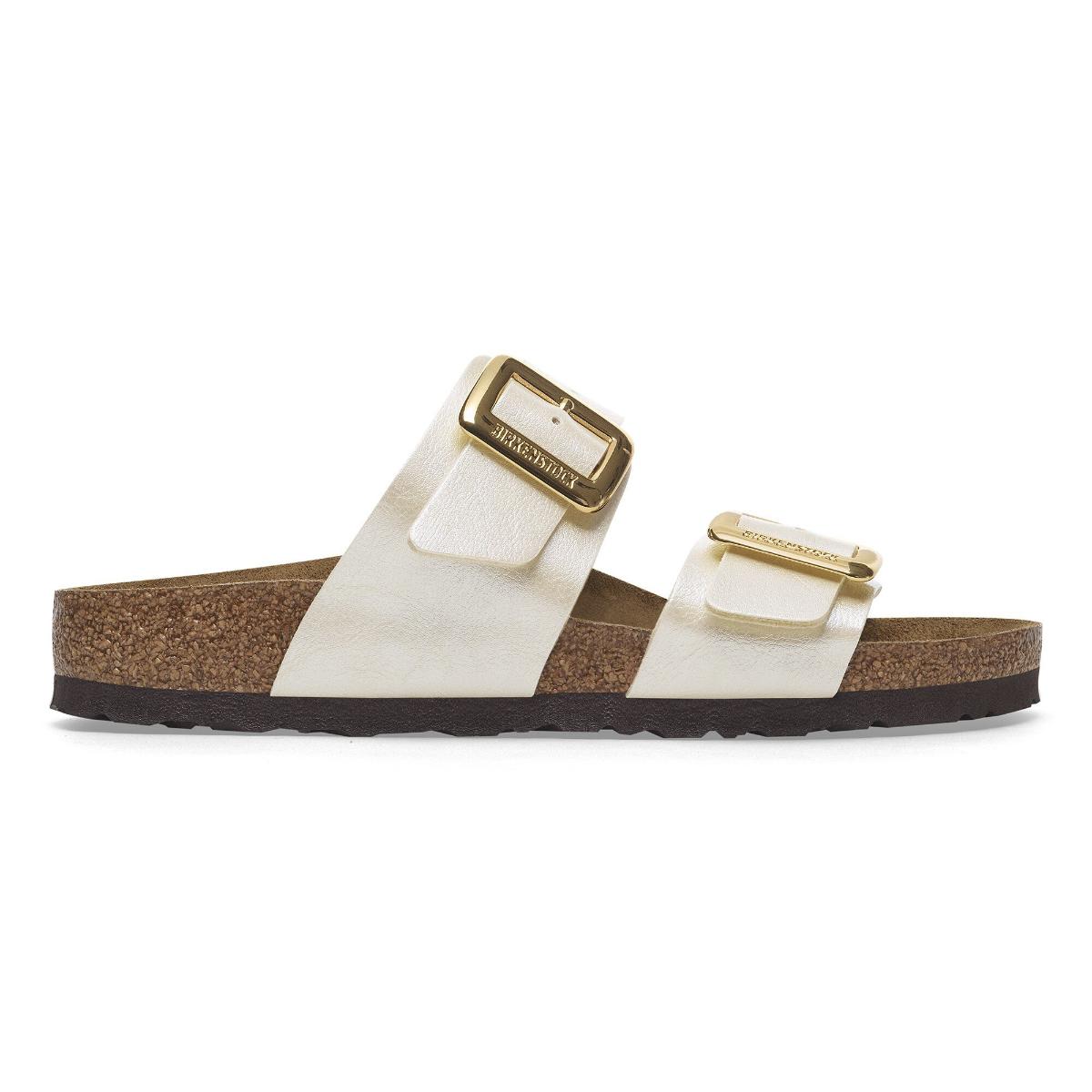 Birkenstock Sydney Cushion Buckle Pearl White - Image 7