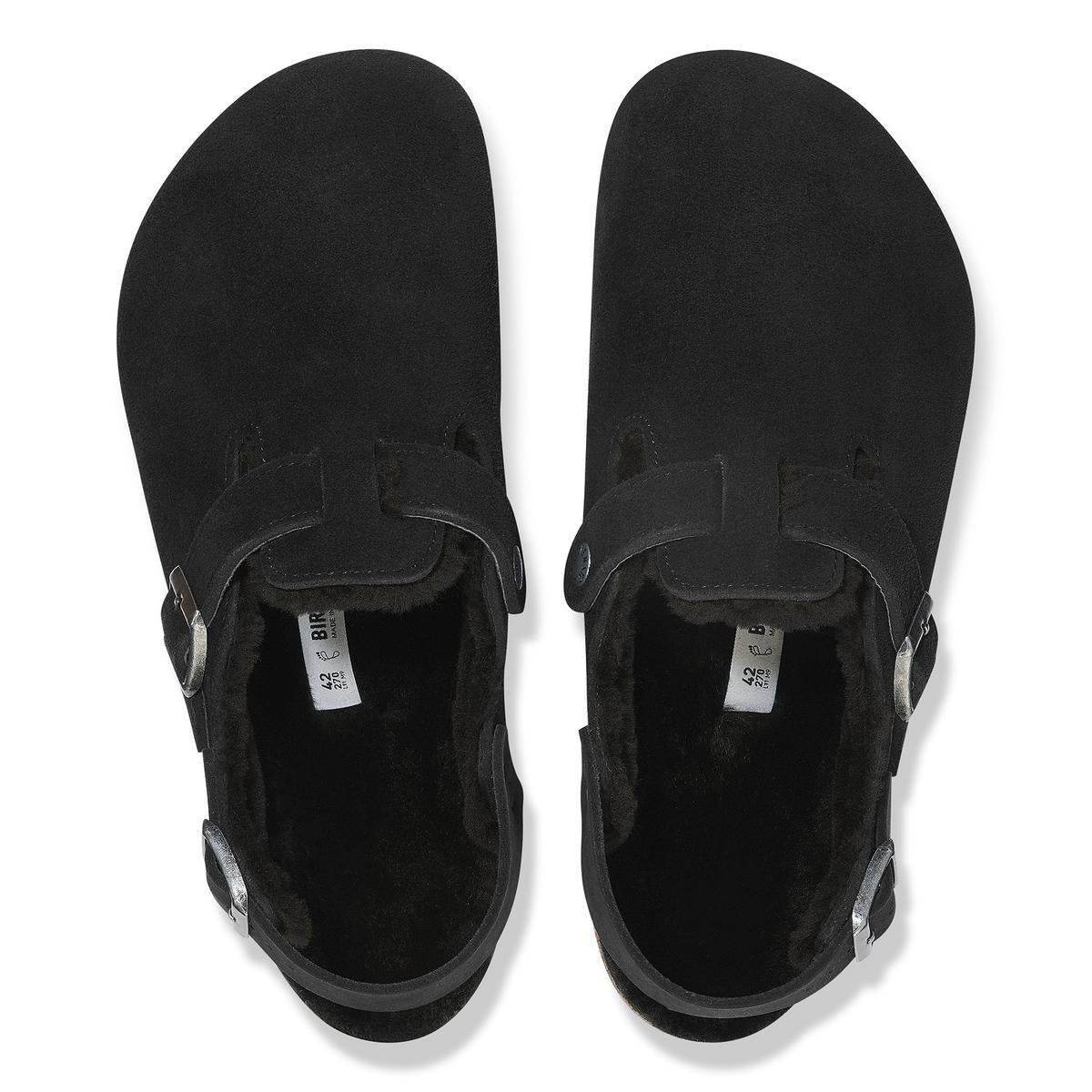 Birkenstock Tokio Shearling Black - Image 6