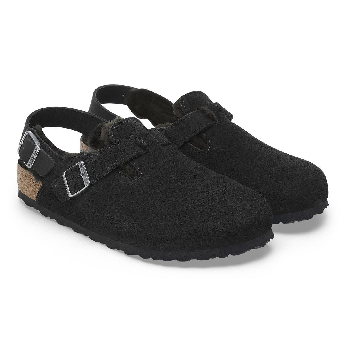 Birkenstock Tokio Shearling Black - Image 7