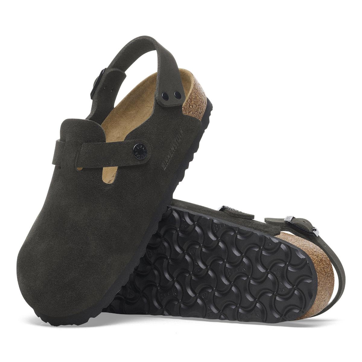 靴 Birkenstock TOKIO Tokio Suede Leather in Black – BIRKENSTOCK NZ