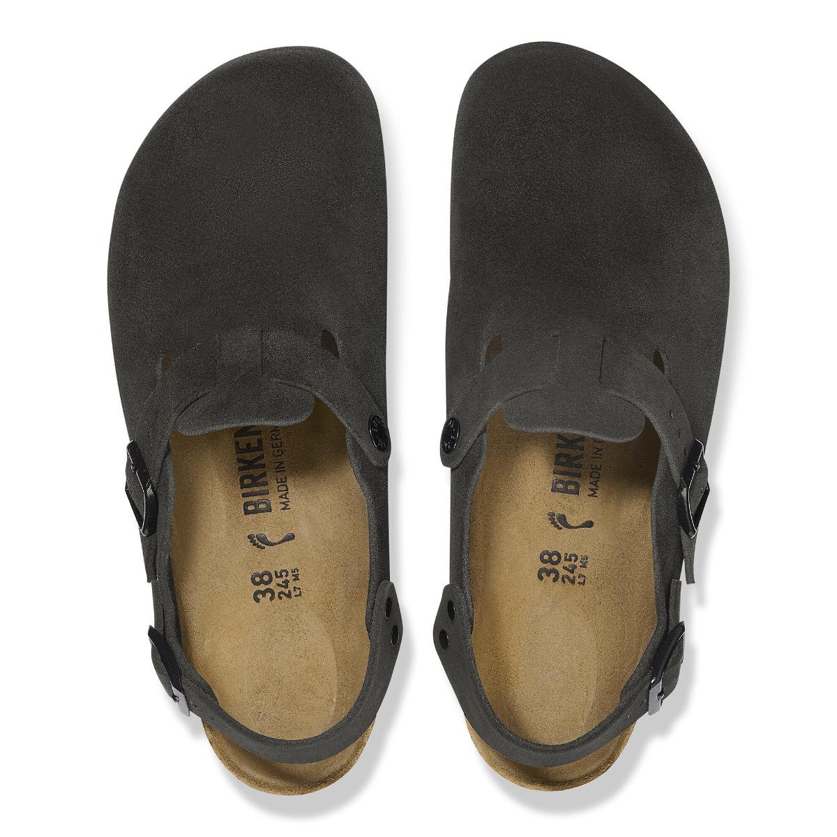 Tokio Suede Leather in Black – BIRKENSTOCK NZ