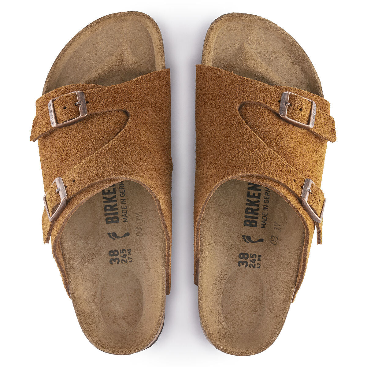 【新品未使用】BIRKENSTOCK　ZURICH Zürich Suede Leather Taupe | BIRKENSTOCK