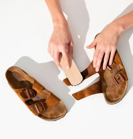 Sandal Care how to clean step 1 