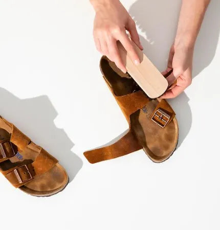 Sandal Care how to clean step 2