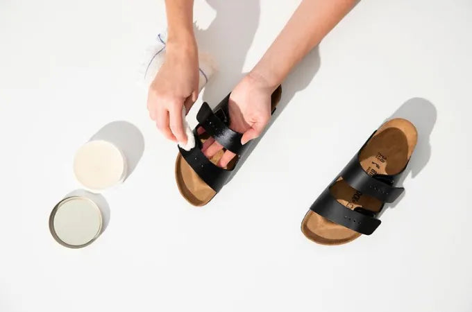 How to clean sandal step 11