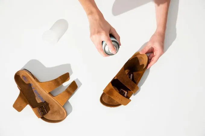 How to clean sandal step 10