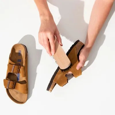 How to clean suede leather sandals