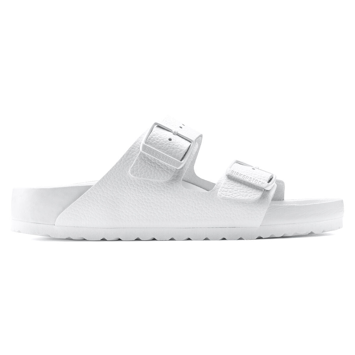 Arizona Exquisite Natural Leather in White – Birkenstock NZ