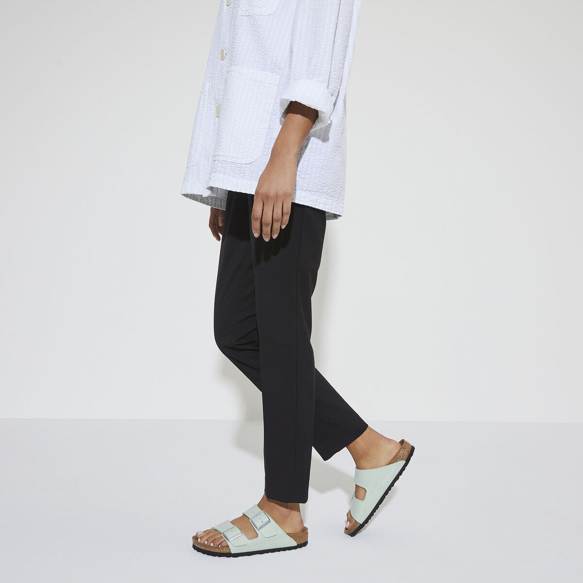 Arizona Synthetics in Matcha Birkenstock NZ