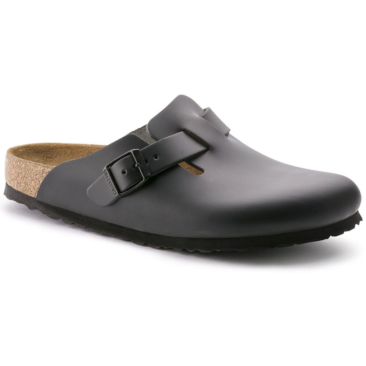 Boston Smooth Leather in Black – Birkenstock NZ