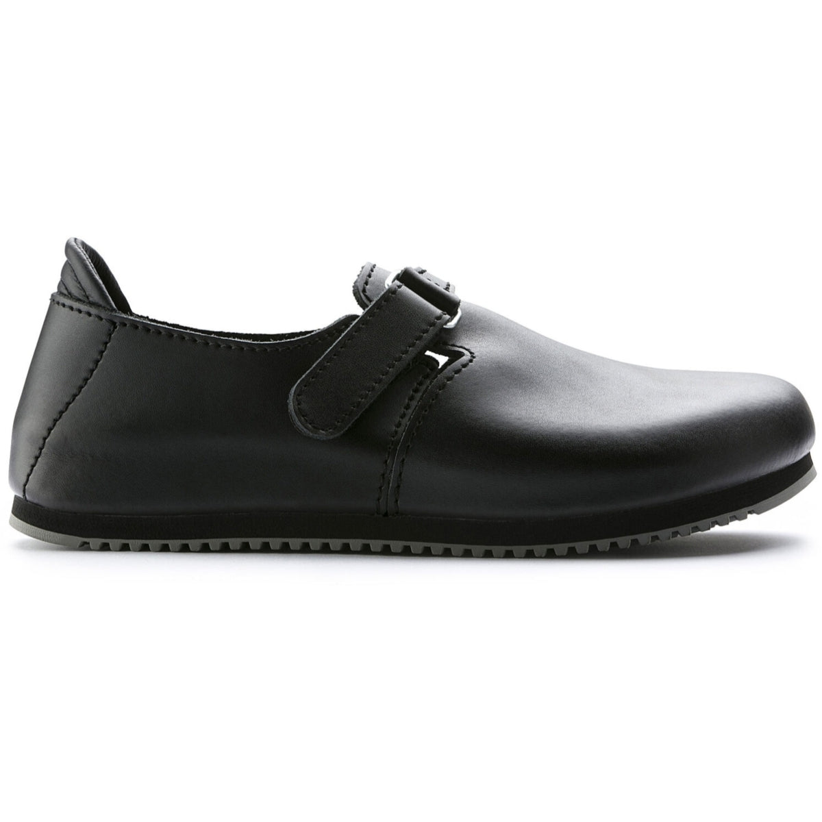 Linz Smooth Leather in Black Birkenstock NZ
